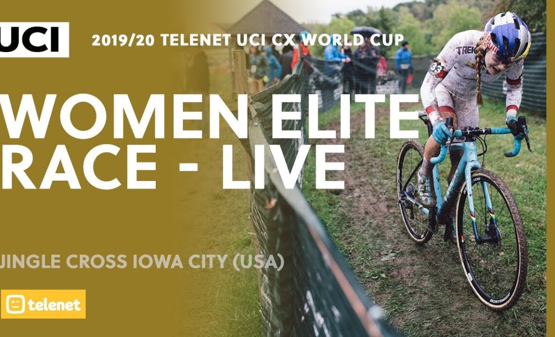 Live - Women Elite | 2019/20 Telenet UCI Cyclo-cross World Cup, Iowa City