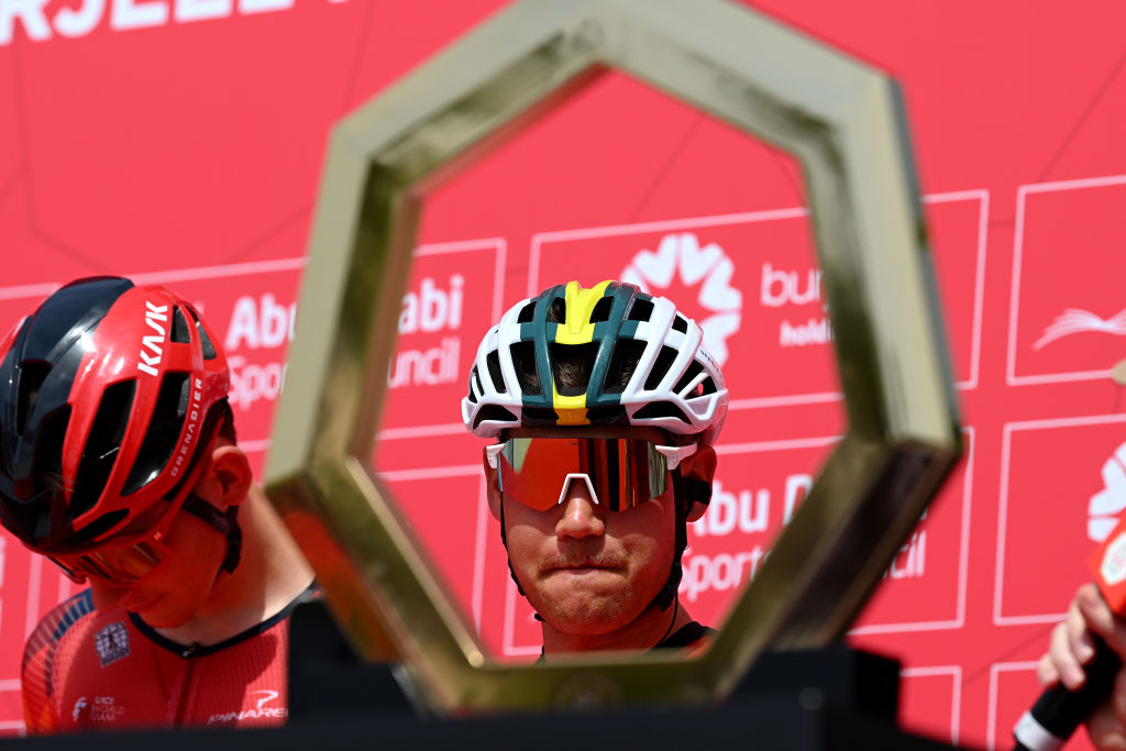 Luke Plapp still in contention despite losing UAE Tour lead to Evenepoel