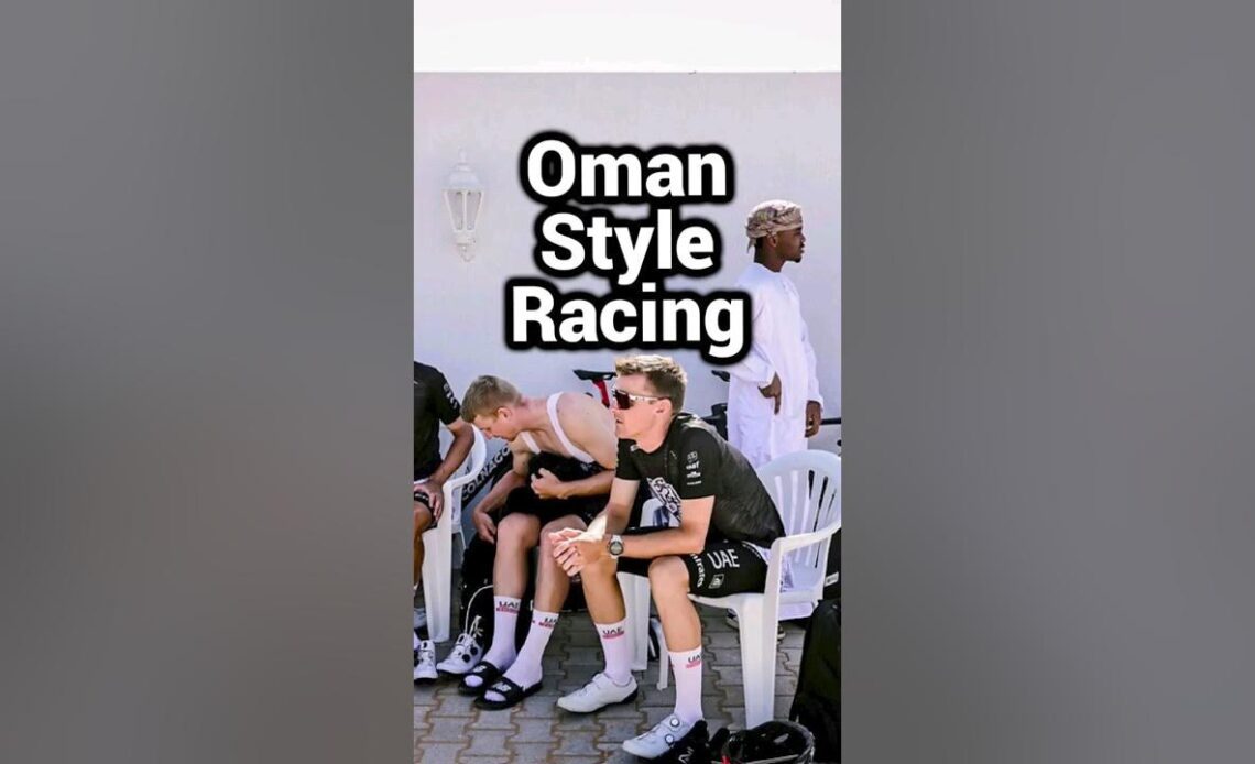 Oman v European bike race atmosphere