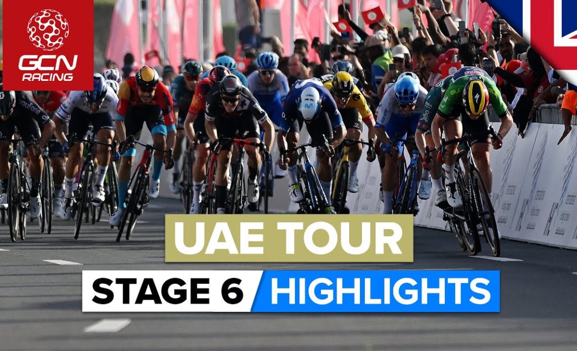 Technical Finale Tests The Sprinters! | UAE Tour 2023 Highlights - Stage 6