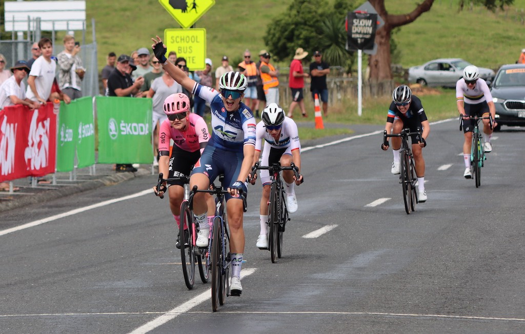 Triumphant Ally Wollaston wins New Zealand Championships road race
