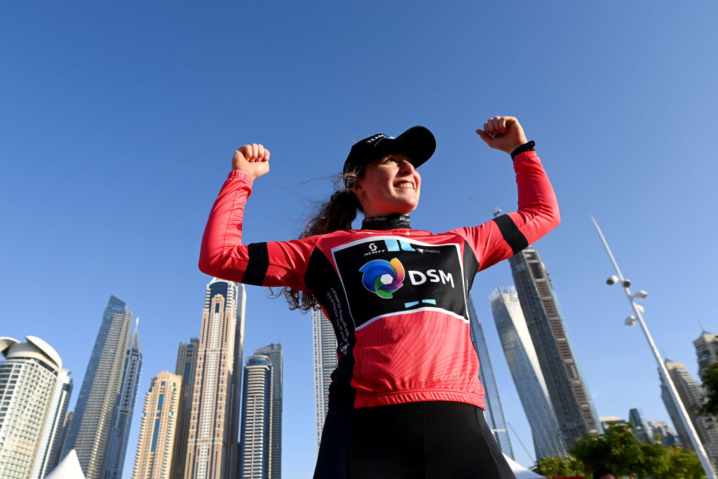UAE Rider of the day: Charlotte Kool makes an exceptional underdog season debut