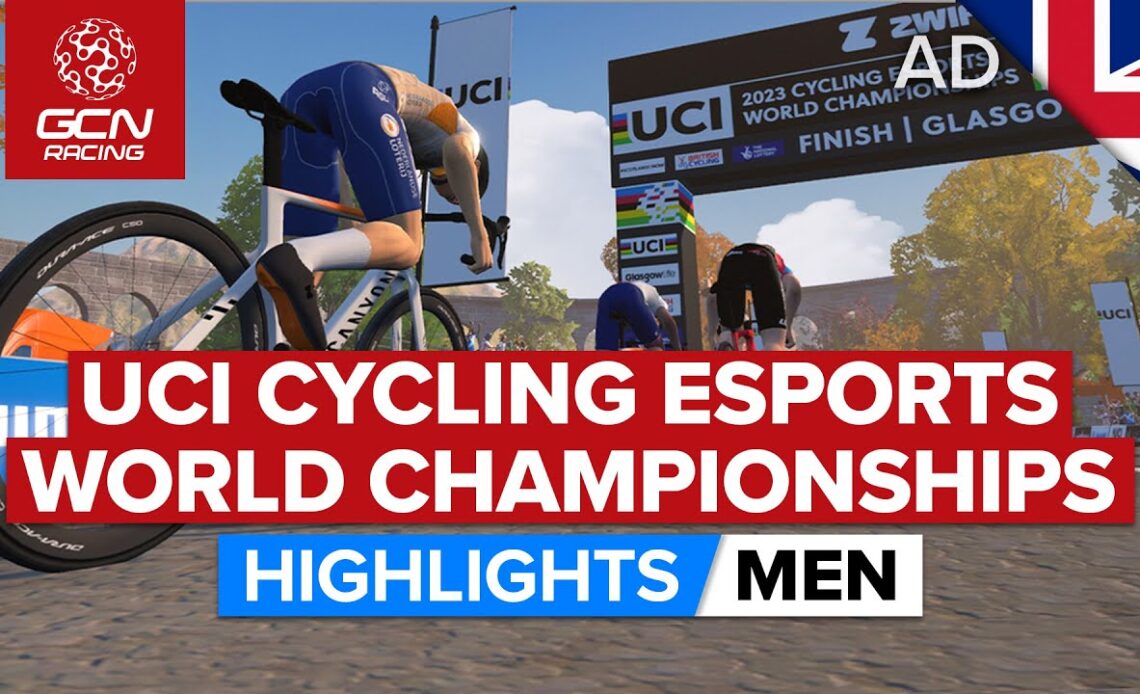 Who Will Win Rainbow Jersey? | UCI Cycling Esports World Championships 2023 Highlights - Men