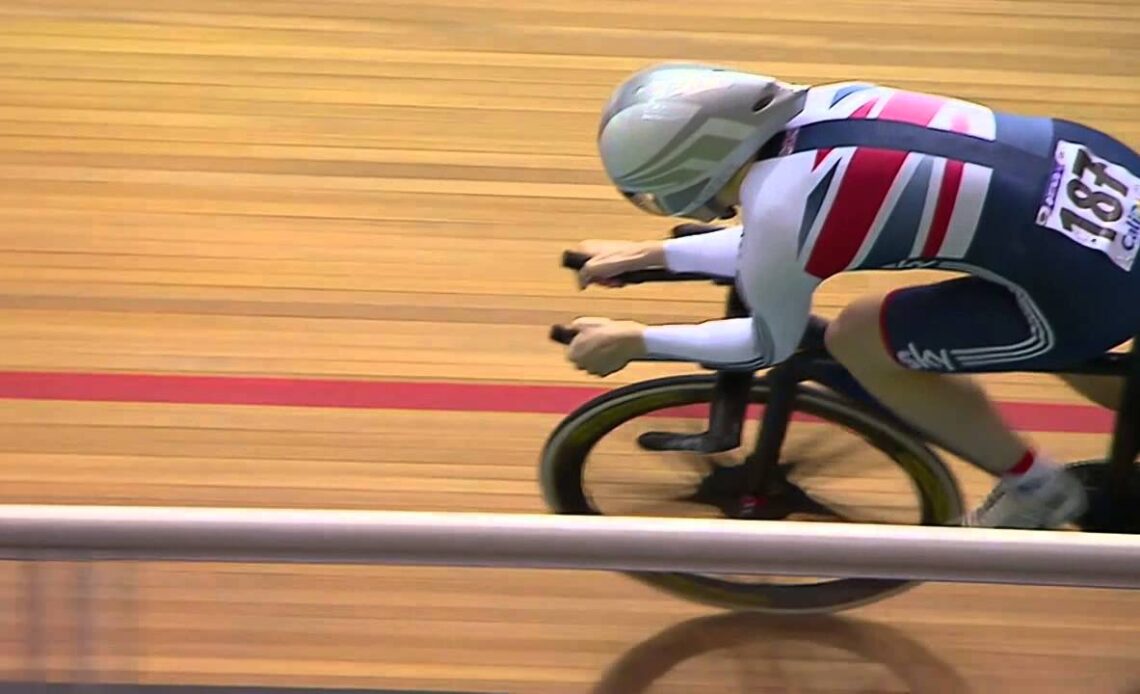 Womens Individual Pursuit Finals Gold Race -  2014 Track World Championships, Cali, Colombia