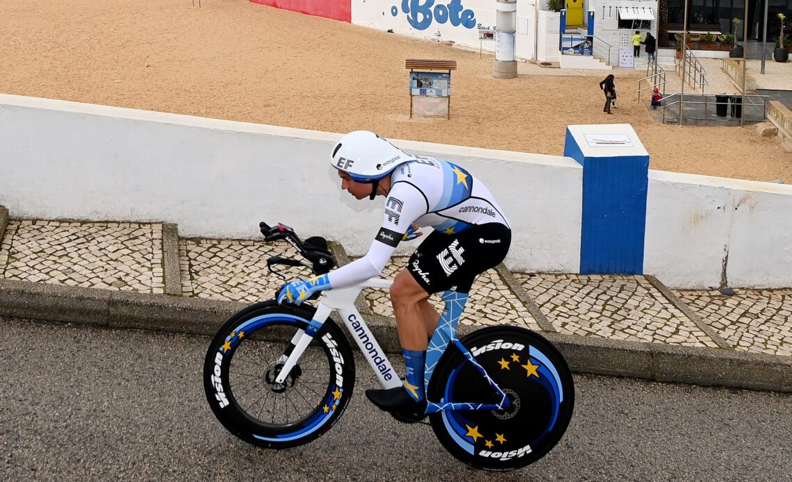 Wrong tyre choice ruins Bissegger's time trial at Volta ao Algarve