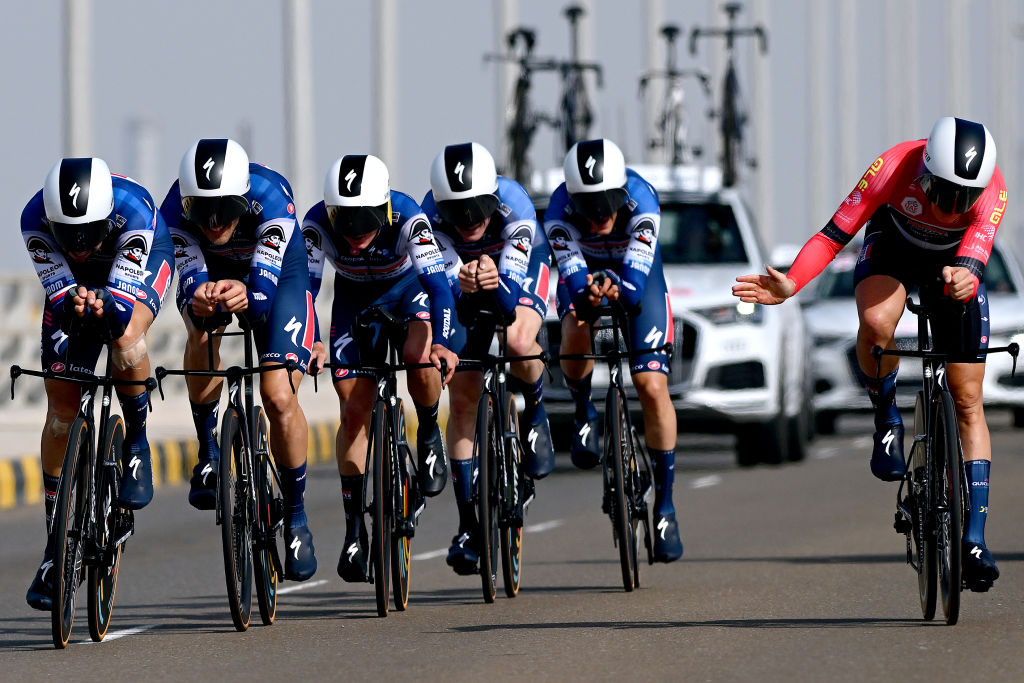 ‘We were riding at 70kph. But that was the best strategy to win’ - Remco Evenepoel on his UAE team time trial