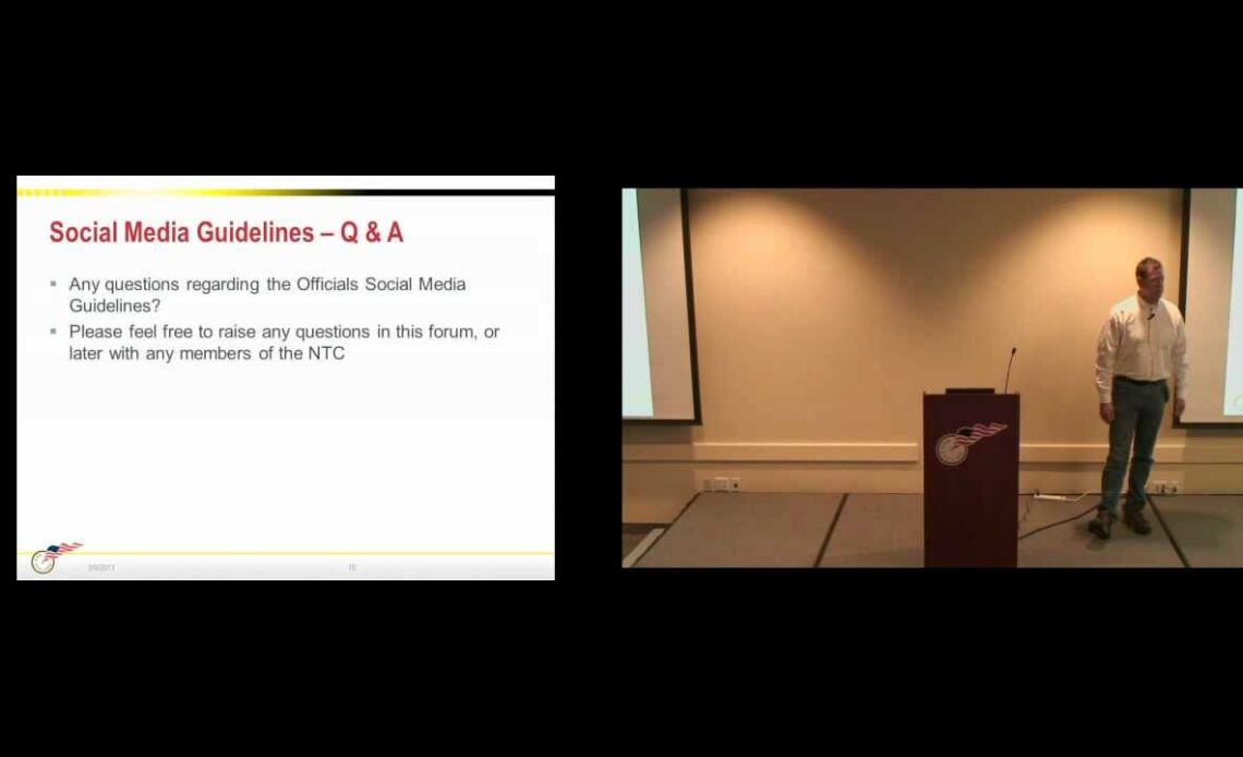 2013 USA Cycling Officials' Summit: Code of Ethics, Social Media Guidelines & Disciplinary Policy