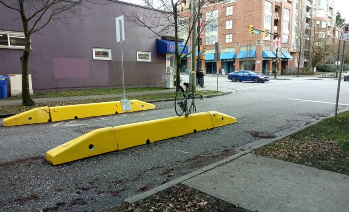A cyclist made the best possible troll about the Vancouver barrier fiasco