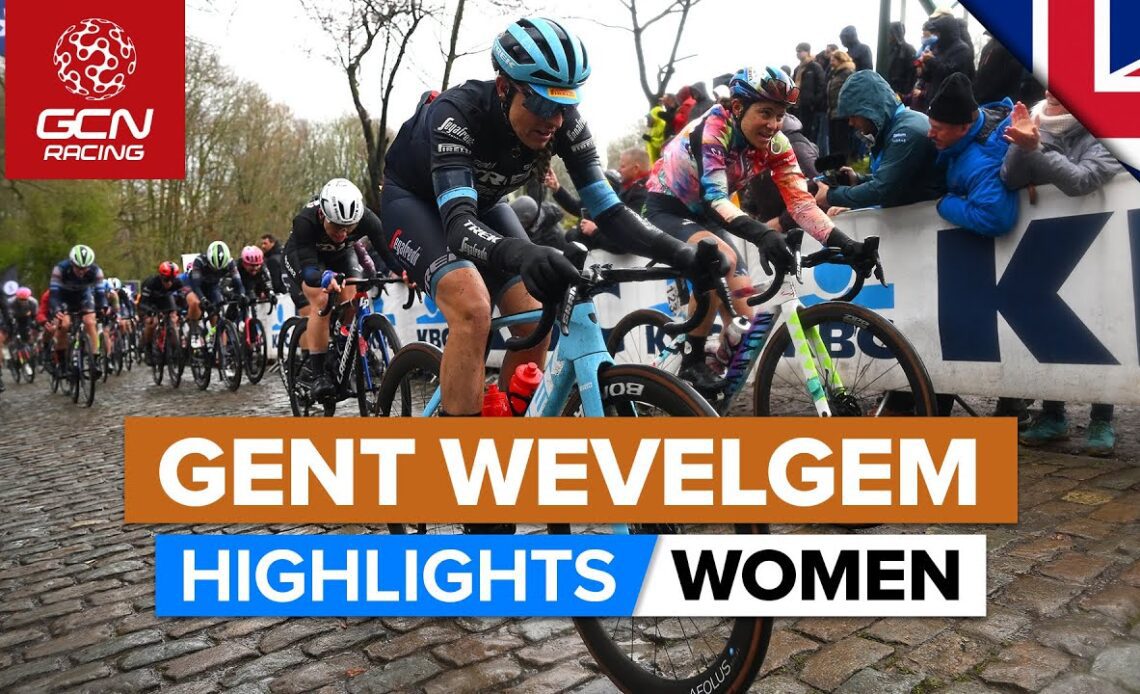 Cobbles And Chaos Made For An Epic Finale! | Gent-Wevelgem 2023 Highlights - Women
