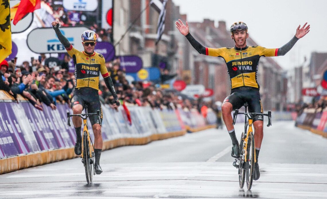 Eddy Merckx and Tom Boonen criticize Wout van Aert for gifting Gent-Wevelgem