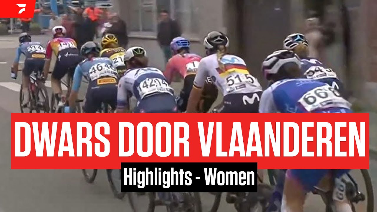 Highlights 2023 Dwars door Vlaanderen Elite Women VCP Cycling