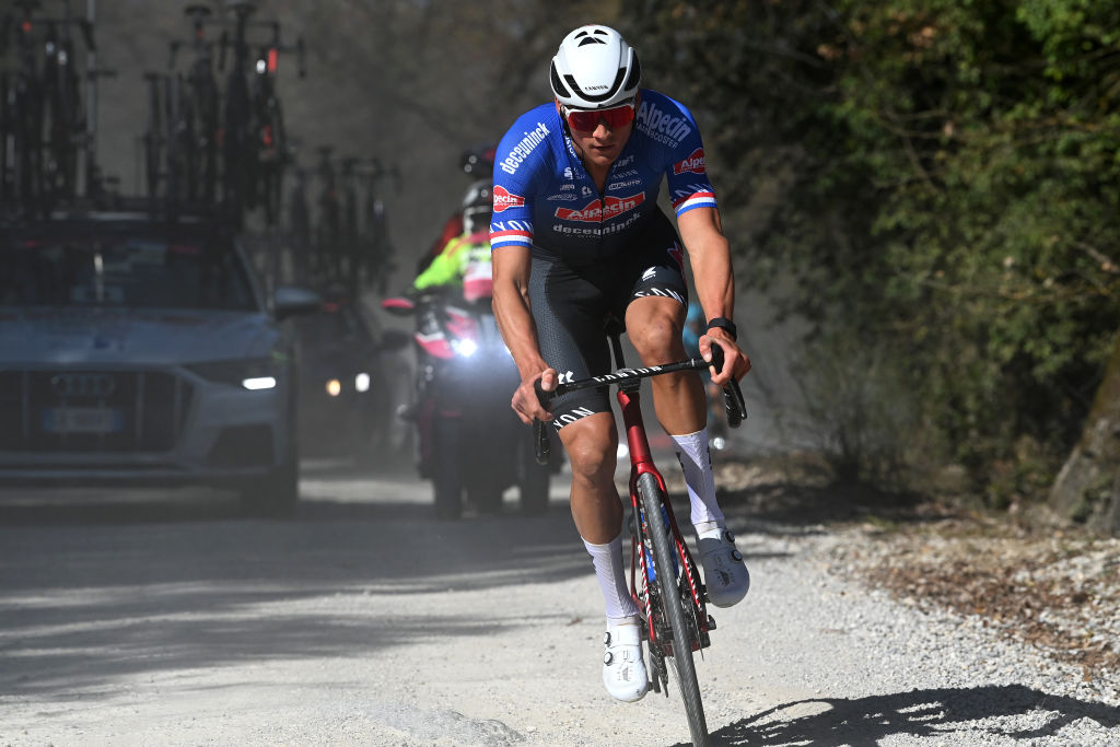 'The feeling was not too bad' Van der Poel reflects on Strade Bianche performance