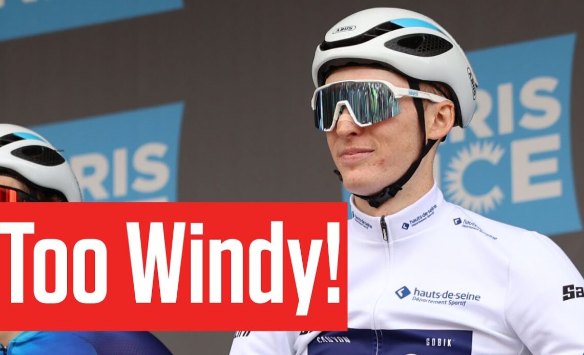 Too Much For Paris-Nice To Race In That Wind