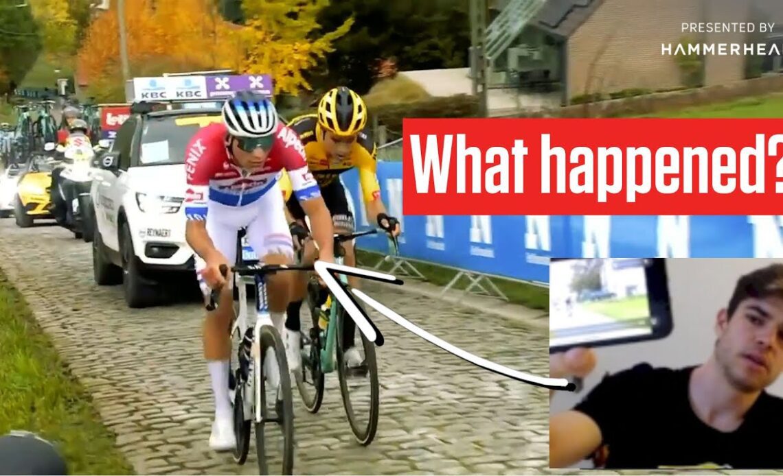 Van Aert analyzes 'shame' loss to Van der Poel in Tour of Flanders