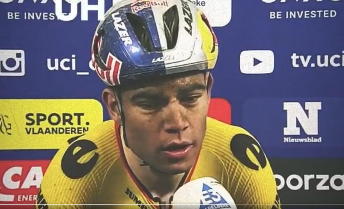 Wout Van Aert just gave another killer post-race interview