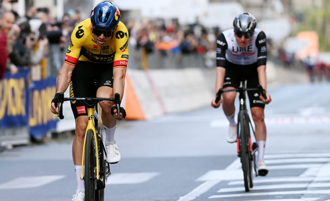 Wout van Aert finds solace in Milan-San Remo defeat to Van der Poel