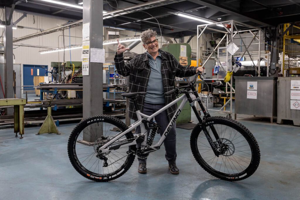 Devinci builds Stevie's legacy with new Chainsaw bike