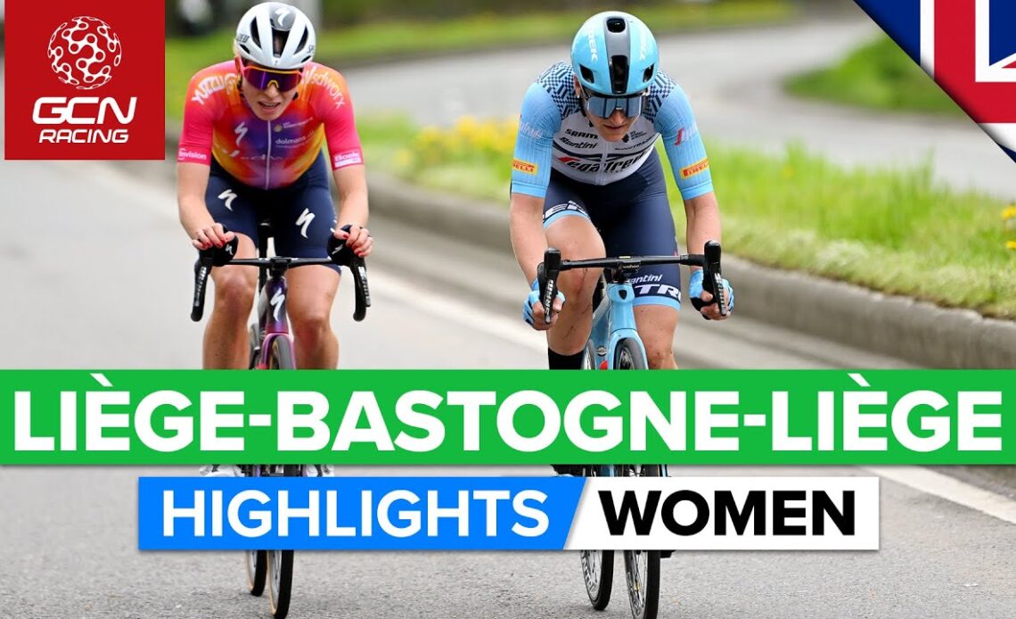 Historic Ardennes Victory! | Liège-Bastogne-Liège 2023 Highlights - Women
