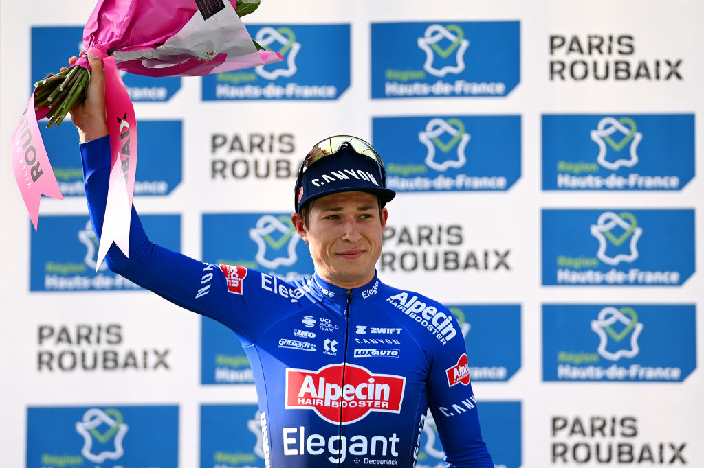 Jasper Philipsen dreams of Paris-Roubaix win after historic Alpecin–Deceuninck 1-2