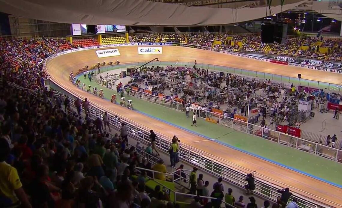 Mens Point Race Final - 2014 UCI Track Worlds