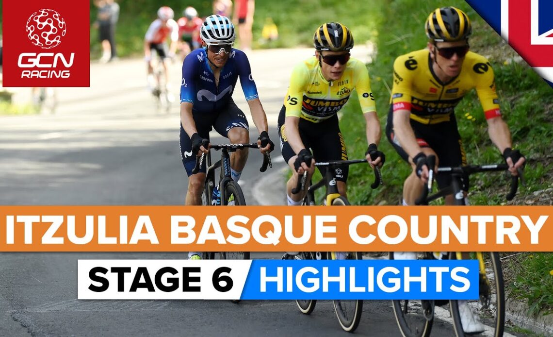 Queen's Stage Mountains Prove A Tough Test! | Itzulia Basque Country 2023 Highlights - Stage 6