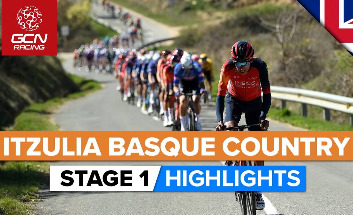 Rare Opportunity For The Sprinters! | Itzulia Basque Country 2023 Highlights - Stage 1