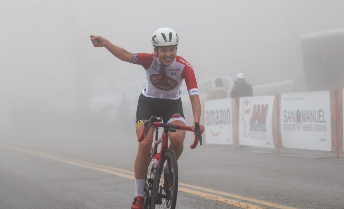 Redlands Classic: Gontova surges to uphill win on stage 2