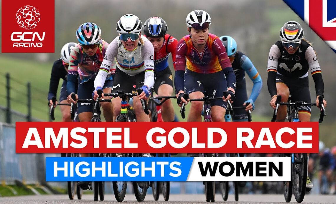 Ruthless Attack On The Cauberg! | Amstel Gold Race 2023 Highlights - Women