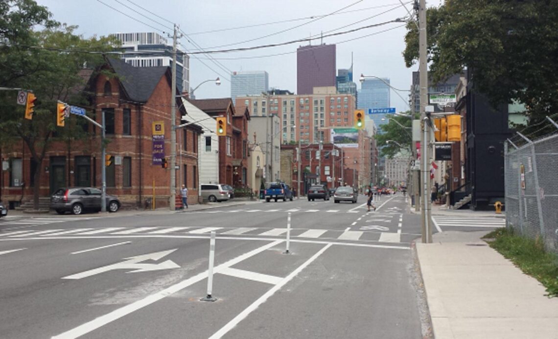 Toronto bike lane