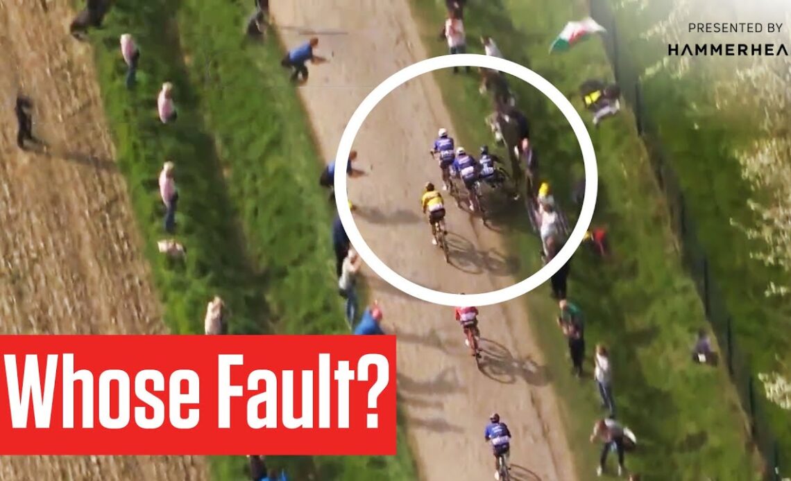 WHO'S TO BLAME In Degenkolb Paris-Roubaix 2023 Crash?