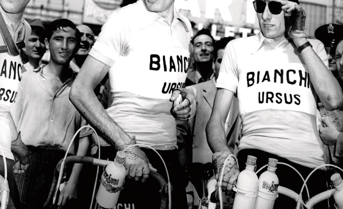 Coppi at the 1950 Giro d'Italia