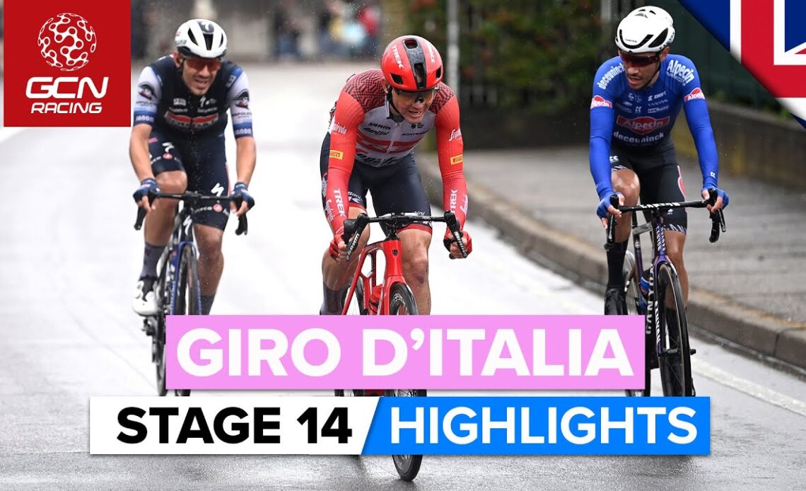 Attacking Finale As Breakaway Riders Go Head-To-Head | Giro D'Italia 2023 Highlights - Stage 14