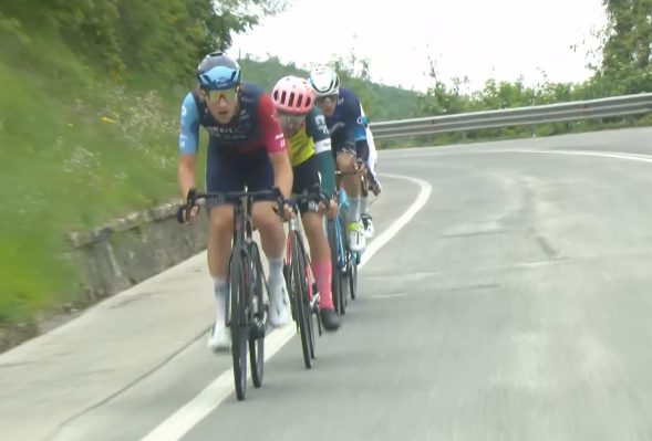 Canadian Derek Gee impressive runner-up in Saturday's Giro d'Italia stage