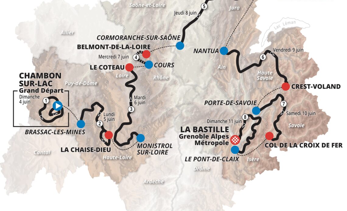 Criterium du Dauphine 2023 start list