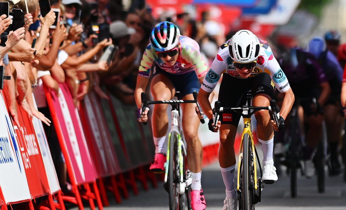 Dygert disappointed with third place in Vuelta Femenina stage 2