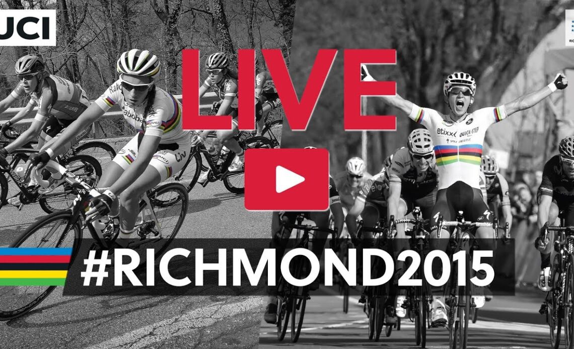 Full Replay | Women’s Elite Road Race | 2015 Road World Championships – Richmond, USA