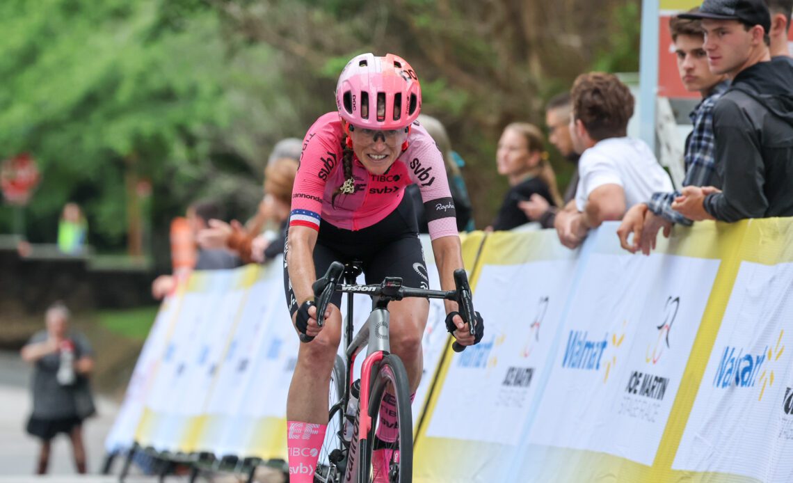 Joe Martin Stage Race: Lauren Stephens takes stage 2 solo victory atop Mount Sequoyah