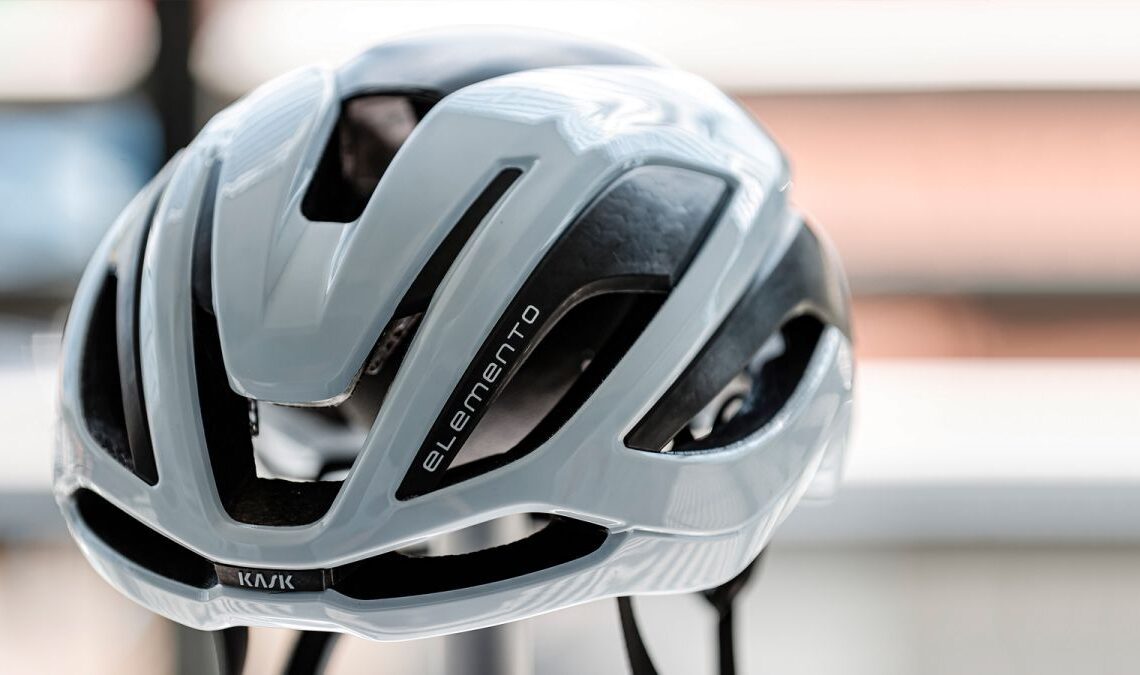 Kask launches Elemento helmet, with carbon fibre plates and 3D printed pads