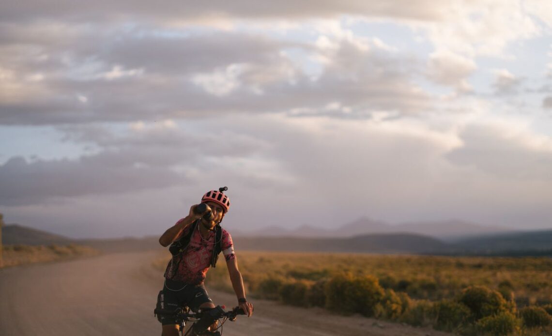 Lachlan Morton on the Colorado Trail