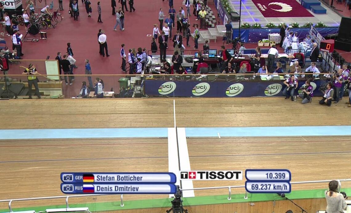 Mens Sprint Finals Race 2, 2013 UCI World Track Championships