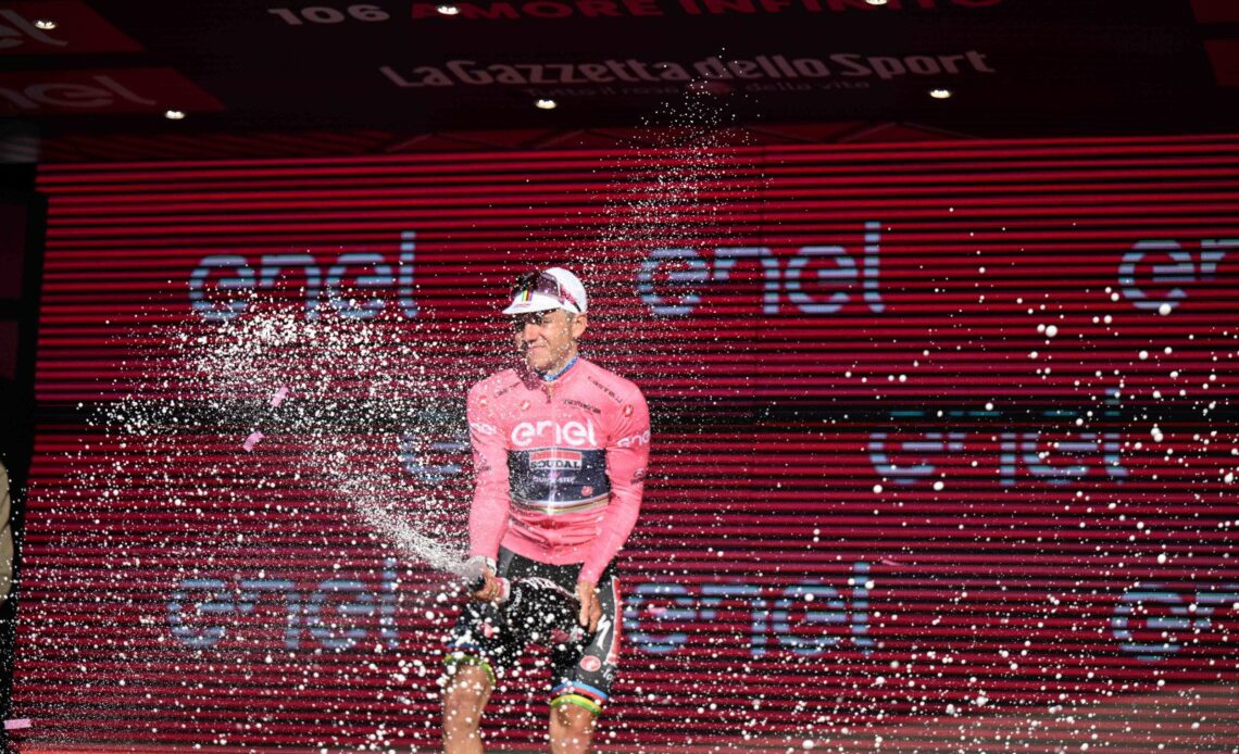 Remco Evenepoel leaves Giro d’Italia due to COVID-19