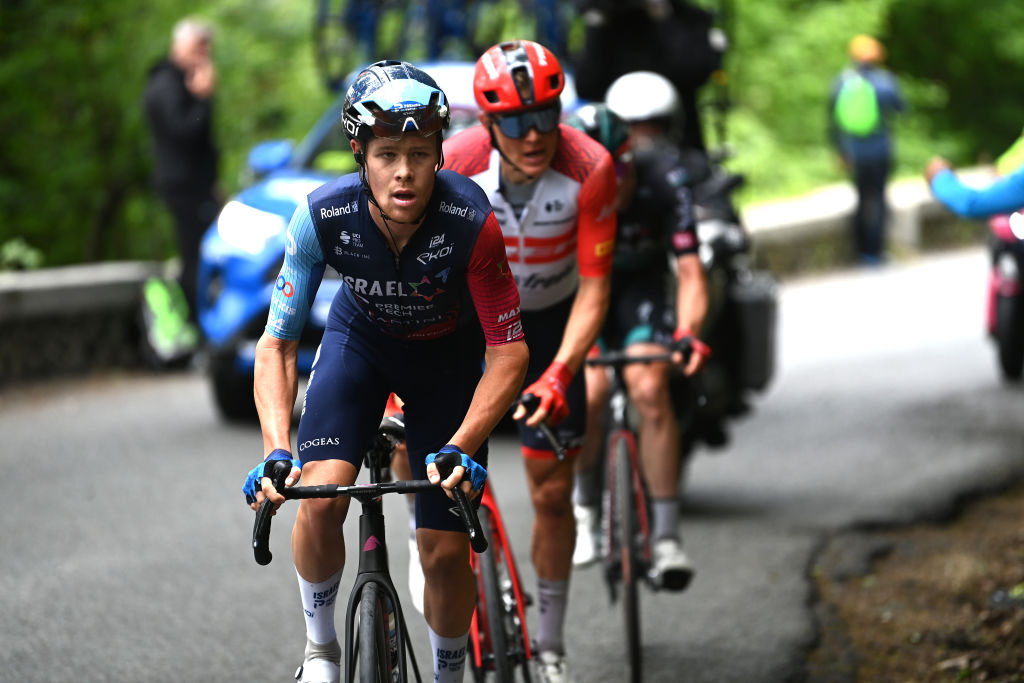 Sebastian Berwick makes Giro d'Italia stage 12 podium, shelves nice guy mode