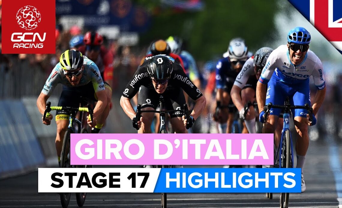 Sprint Duel In Technical Finale! | Giro D'Italia 2023 Highlights - Stage 17