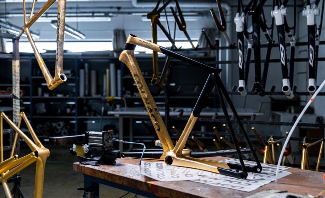 The Midas Touch: Real gold Colnago C68 to celebrate the Giro