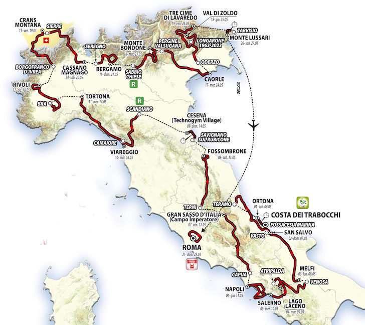 Viewers’ Guide to the 2023 Giro d’Italia, Part I