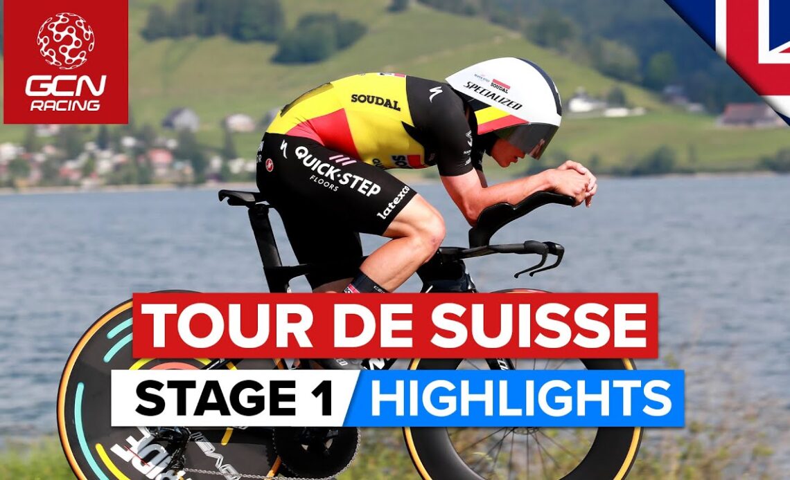 A Flat TT To Kick Off The Racing! | Tour de Suisse 2023 Highlights Men - Stage 1