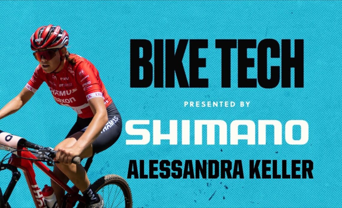Alessandra Keller Bike Tech with Shimano