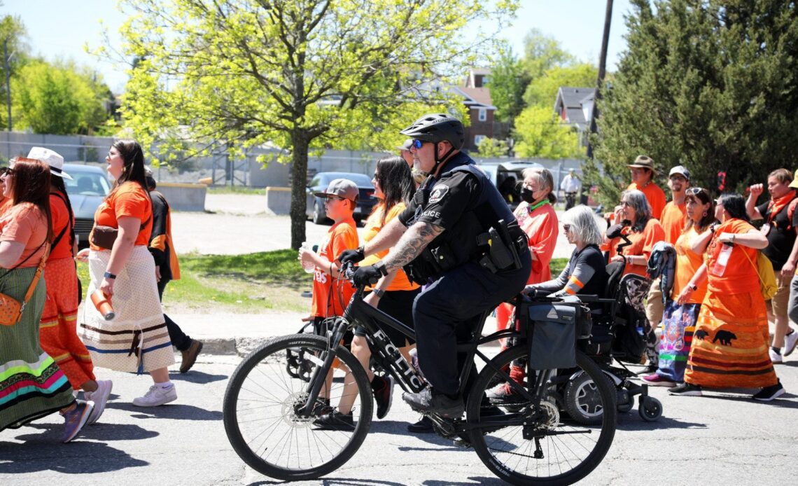 An Ontario police department seemed to blame cyclists instead of focusing on motorists’s behaviour