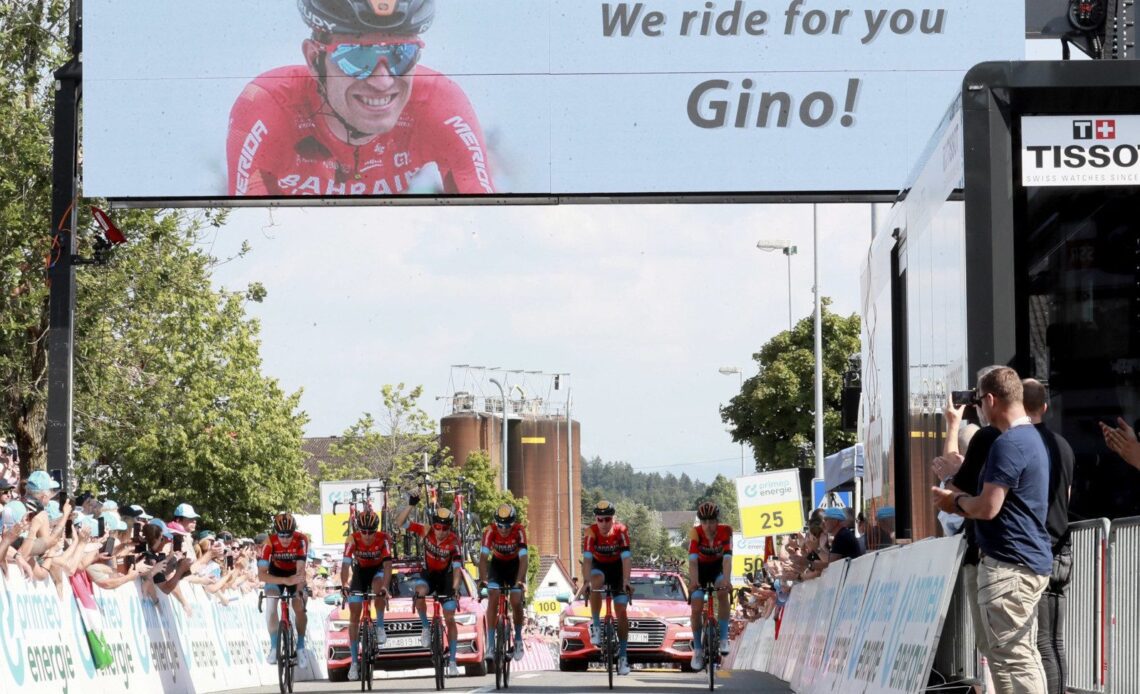 Bahrain Victorious leaves Tour de Suisse after Gino Mäder’s death