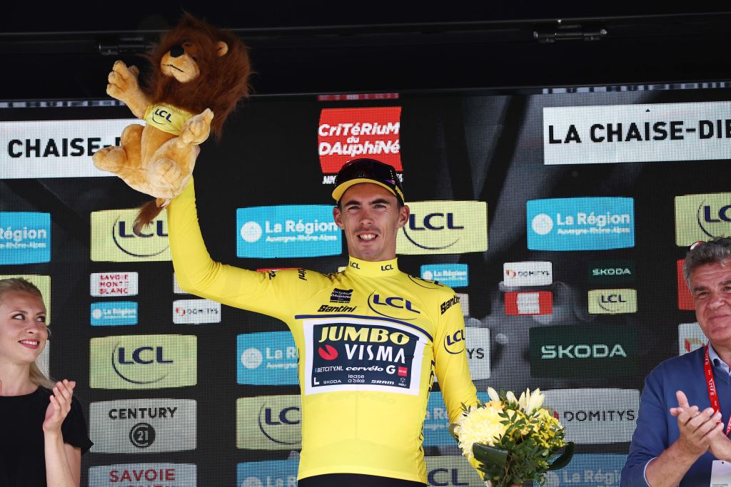 Christophe Laporte (Jumbo-Visma), Critérium du Dauphiné race leader after stage 2